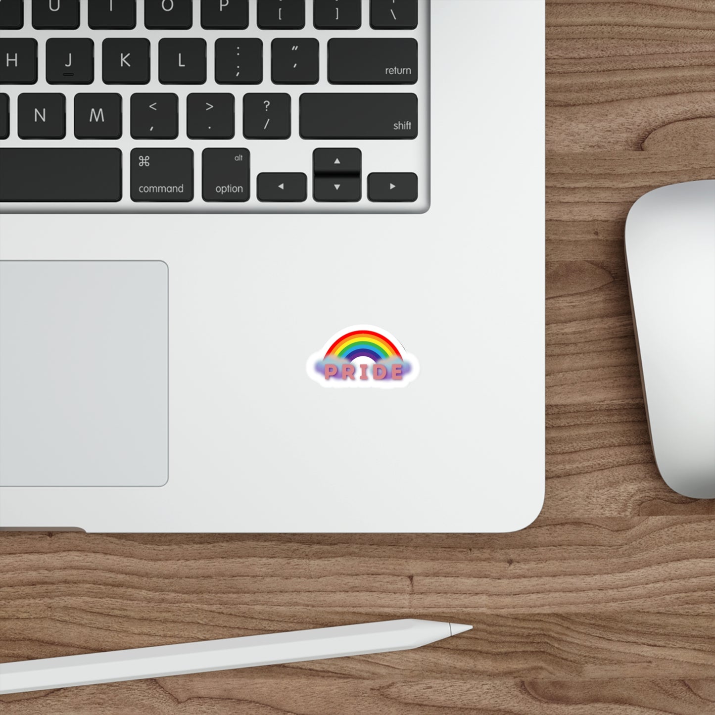 Pride Rainbow (alt) Die-Cut Stickers