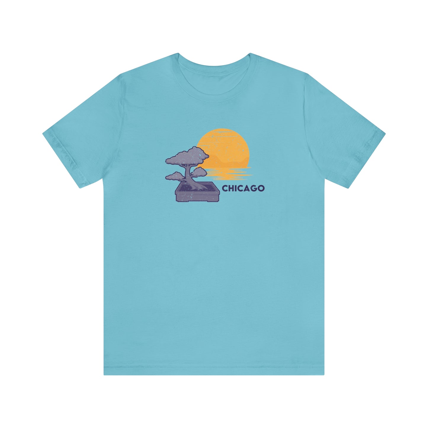 Chicago Bonsai Tree Unisex T-shirt