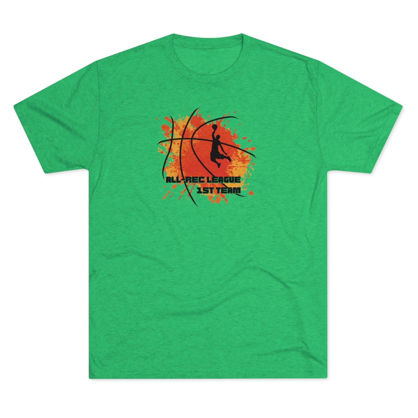 All-Rec League 1st Team Basketball Unisex Tri-blend T-shirt