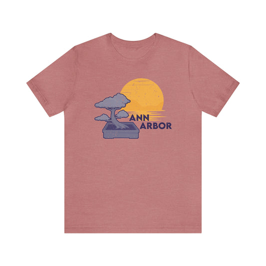 Ann Arbor Bonsai Tree Unisex T-shirt