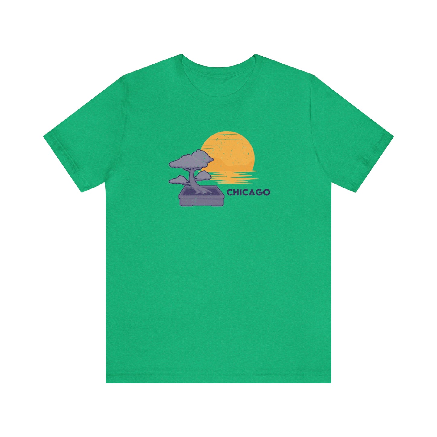 Chicago Bonsai Tree Unisex T-shirt