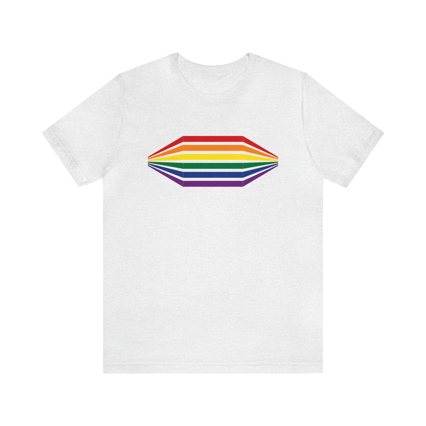 Geometric Rainbow Unisex T-shirt