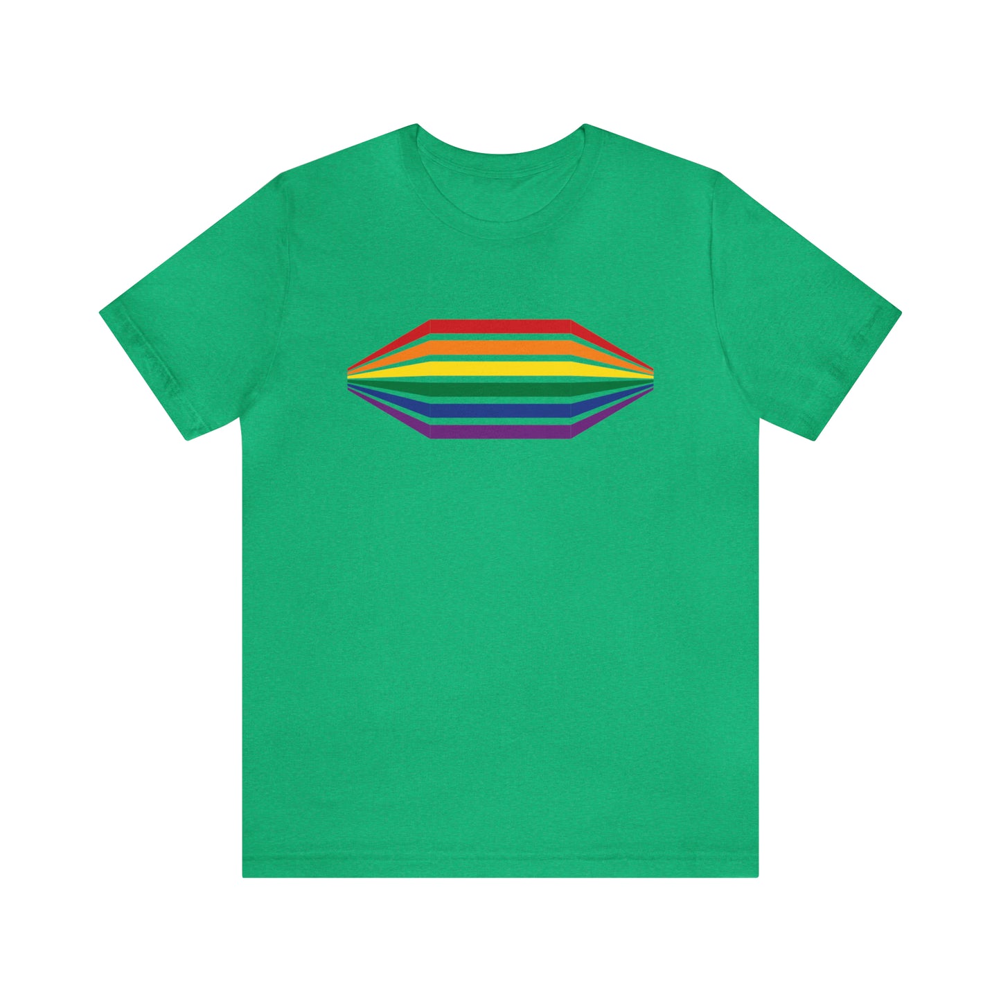 Geometric Rainbow Unisex T-shirt