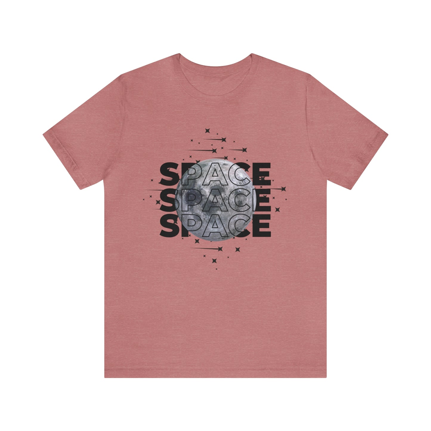 Space Moon Unisex T-shirt