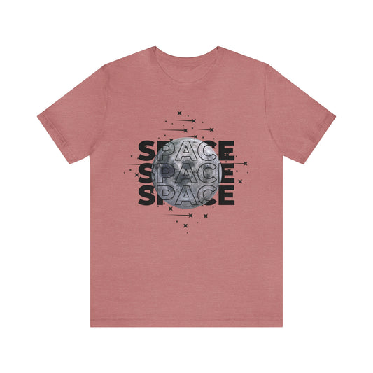 Space Moon Unisex T-shirt