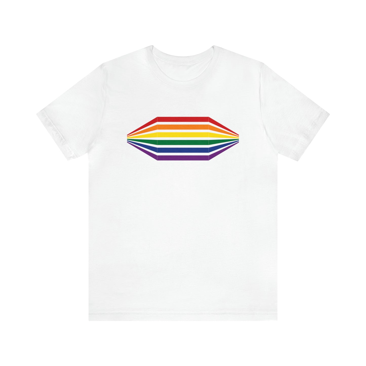 Geometric Rainbow Unisex T-shirt