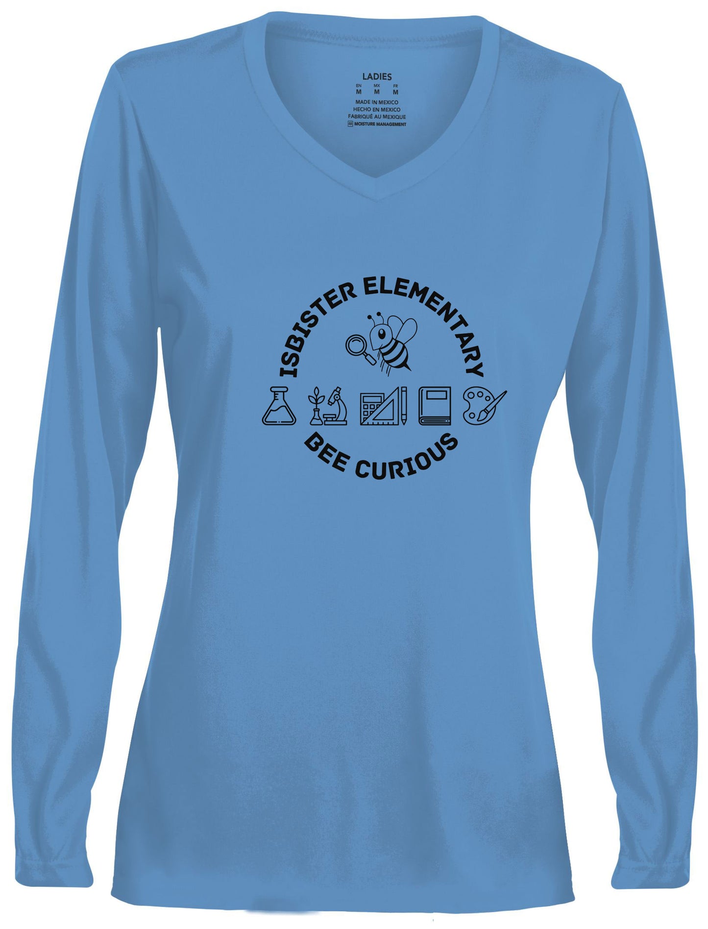 Isbister Bee Curious Adult Women's Wicking Longsleeve Augusta 1788