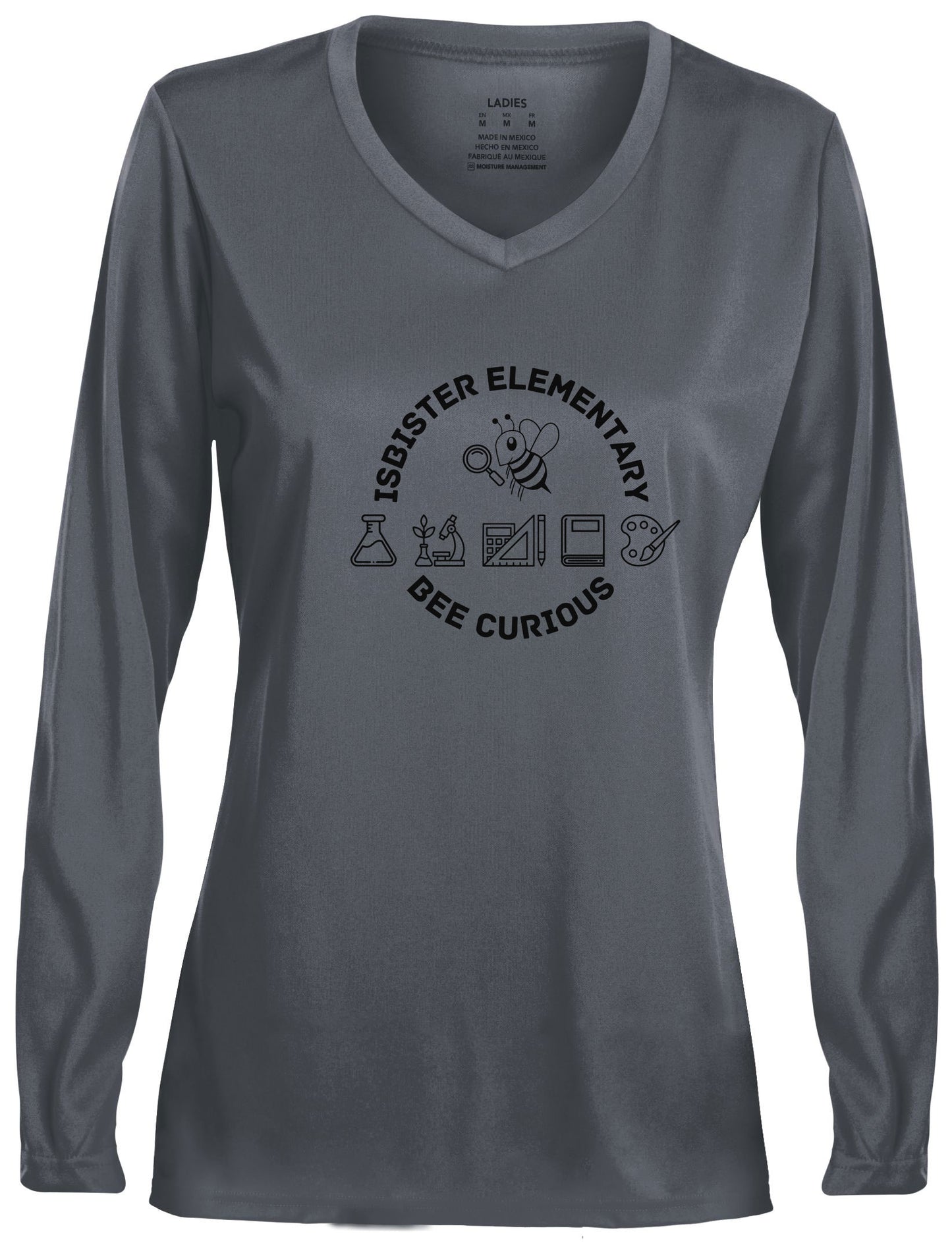 Isbister Bee Curious Adult Women's Wicking Longsleeve Augusta 1788