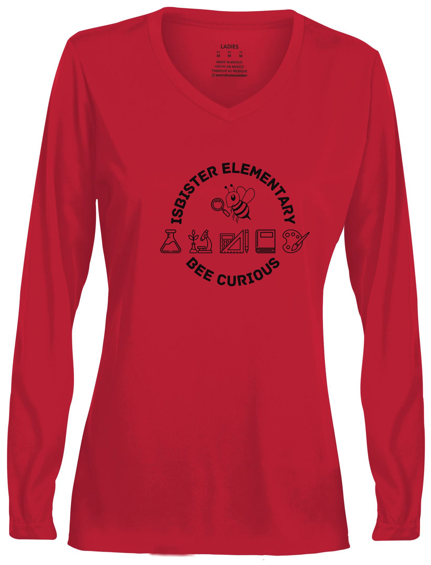 Isbister Bee Curious Adult Women's Wicking Longsleeve Augusta 1788
