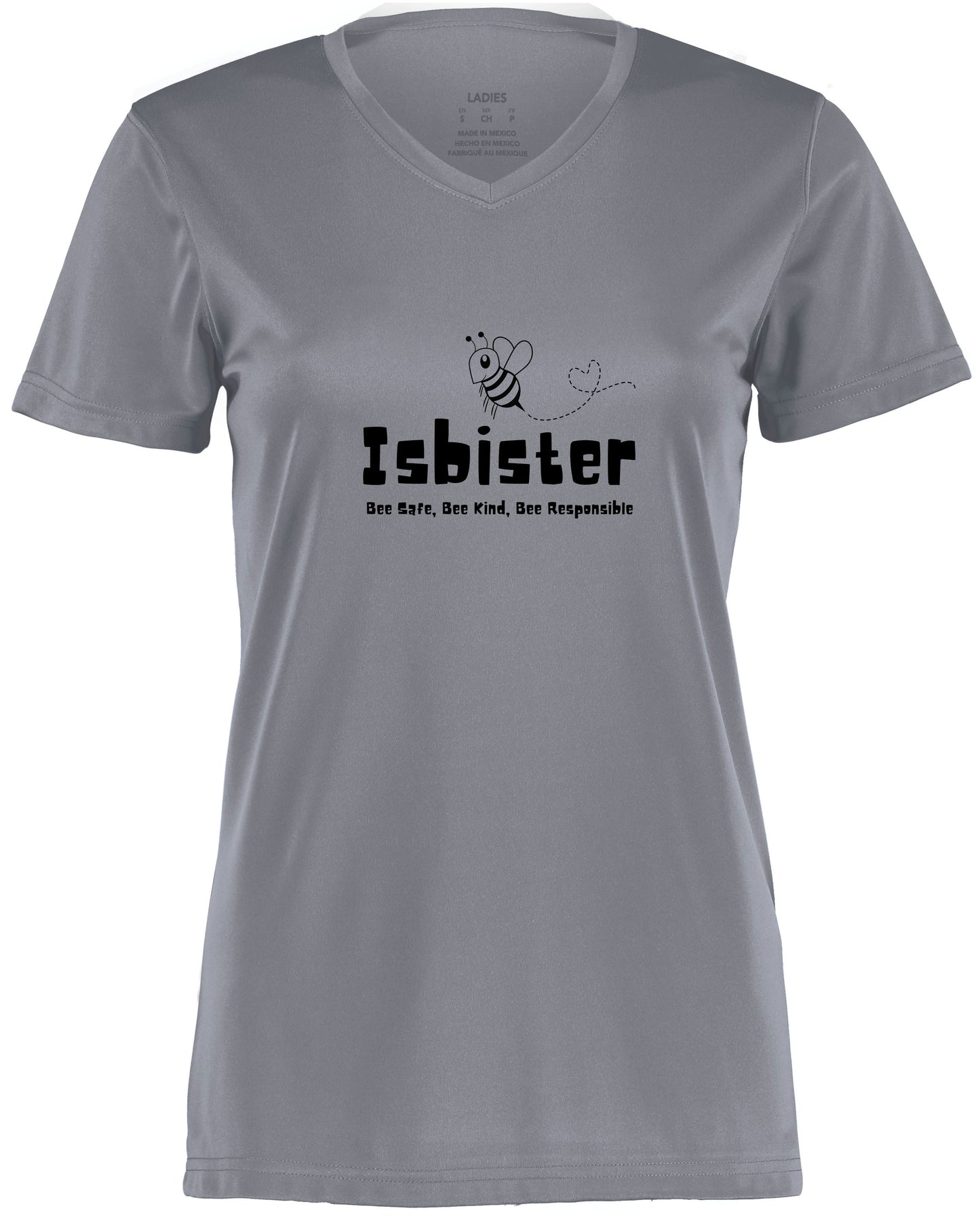 Isbister Motto Adult Women's Wicking T-Shirt Augusta 1790