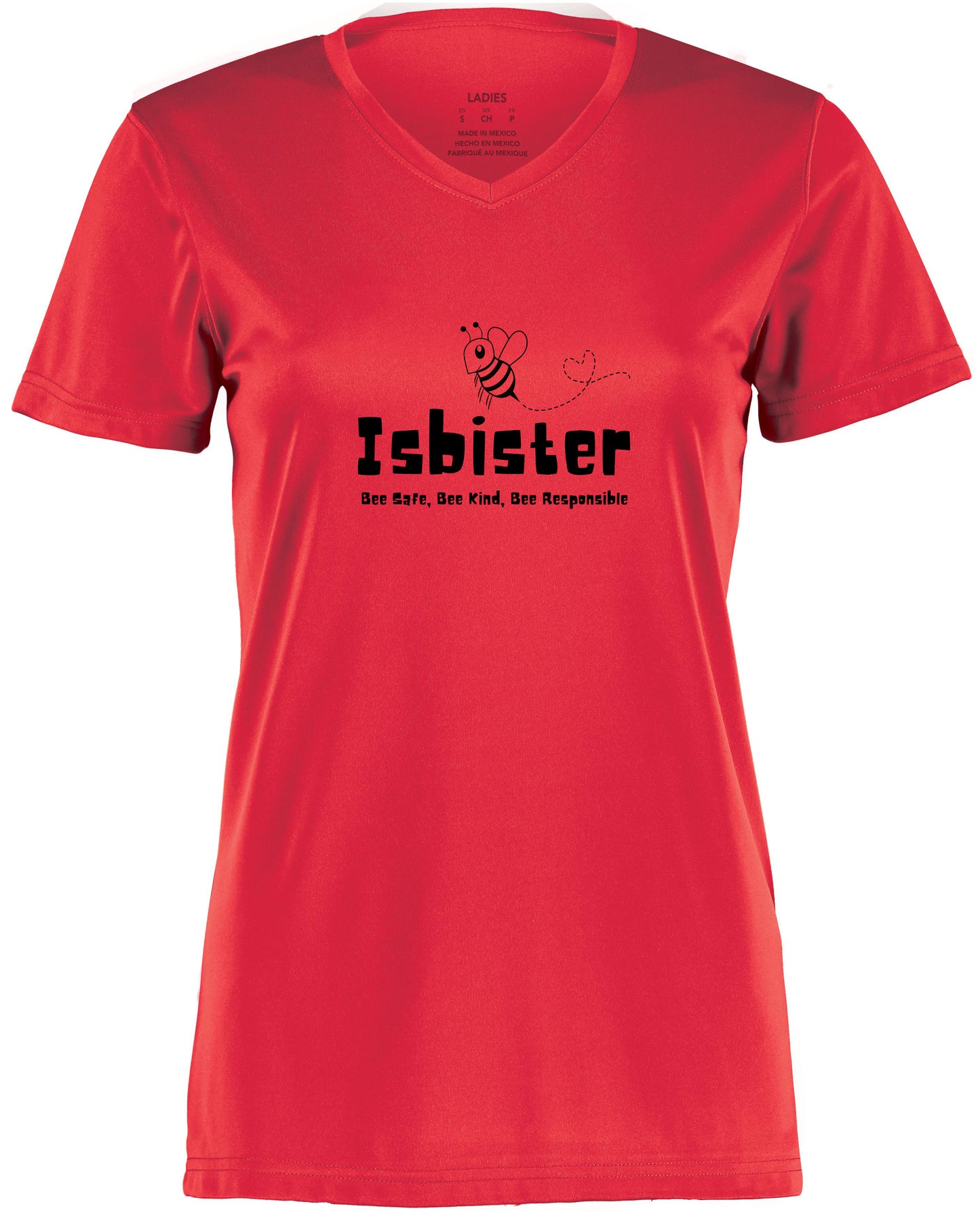 Isbister Motto Adult Women's Wicking T-Shirt Augusta 1790