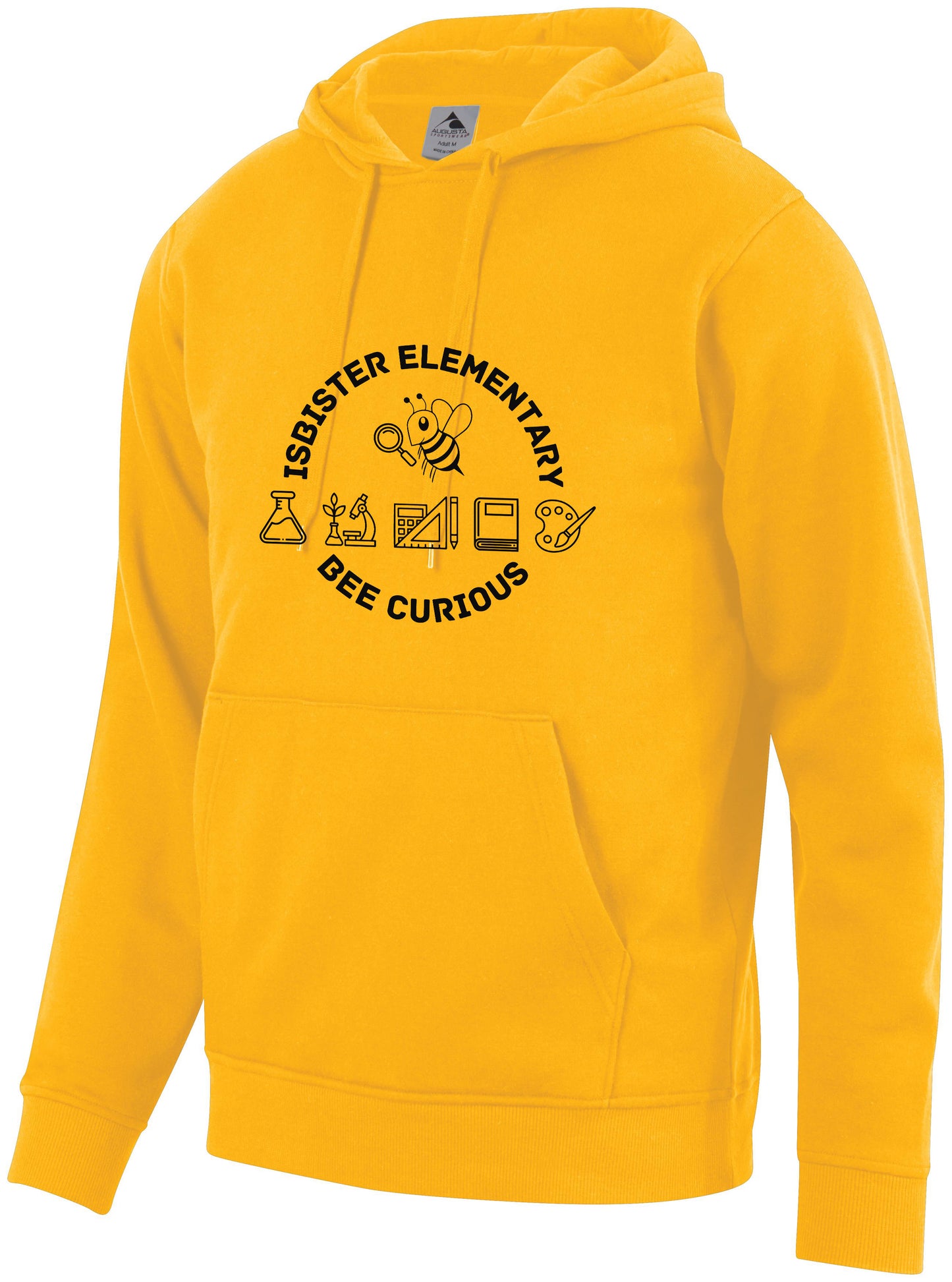 Isbister Bee Curious Adult Sweatshirt Augusta 5414