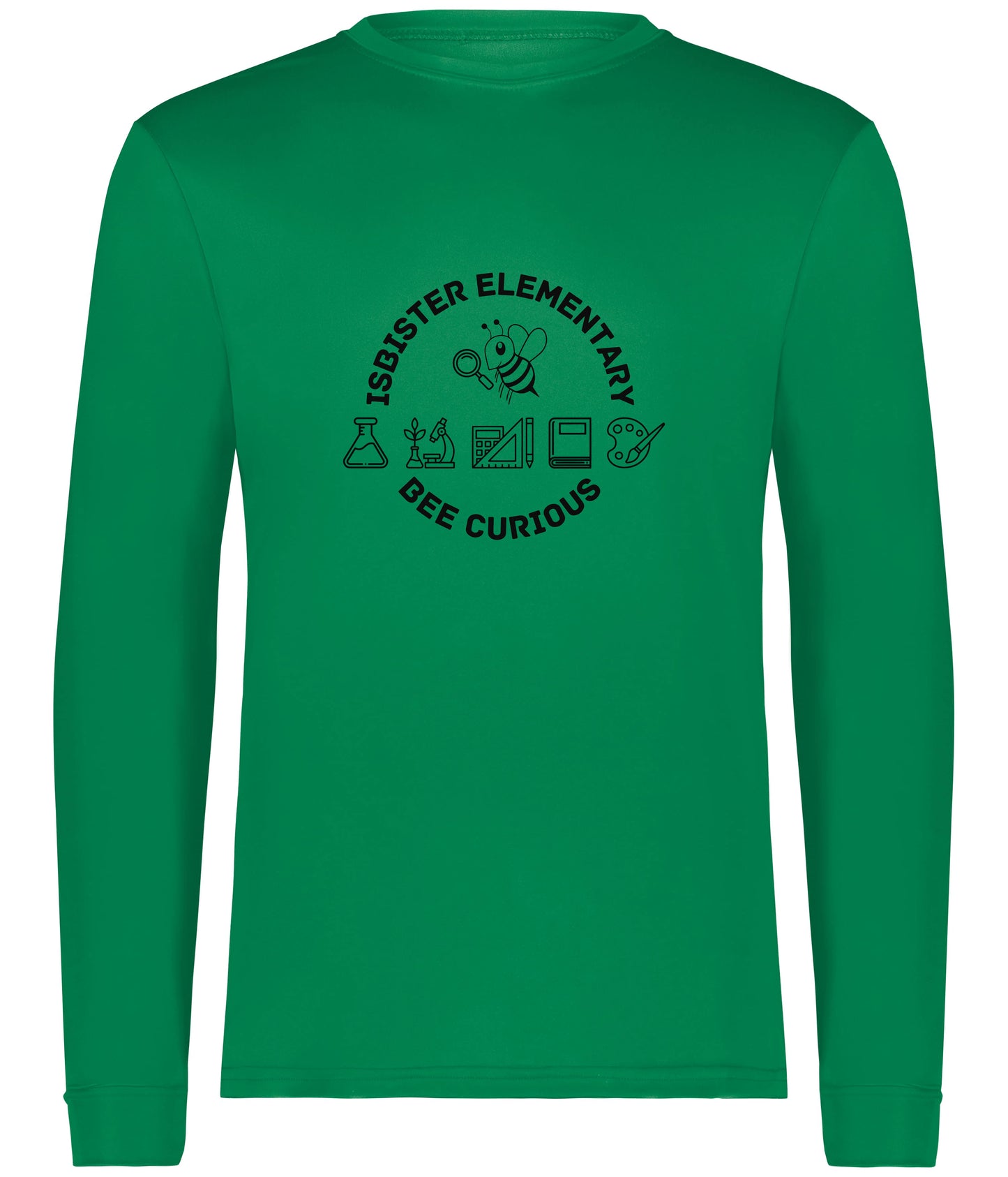 Isbister Bee Curious Adult Wicking Longsleeve Augusta 788