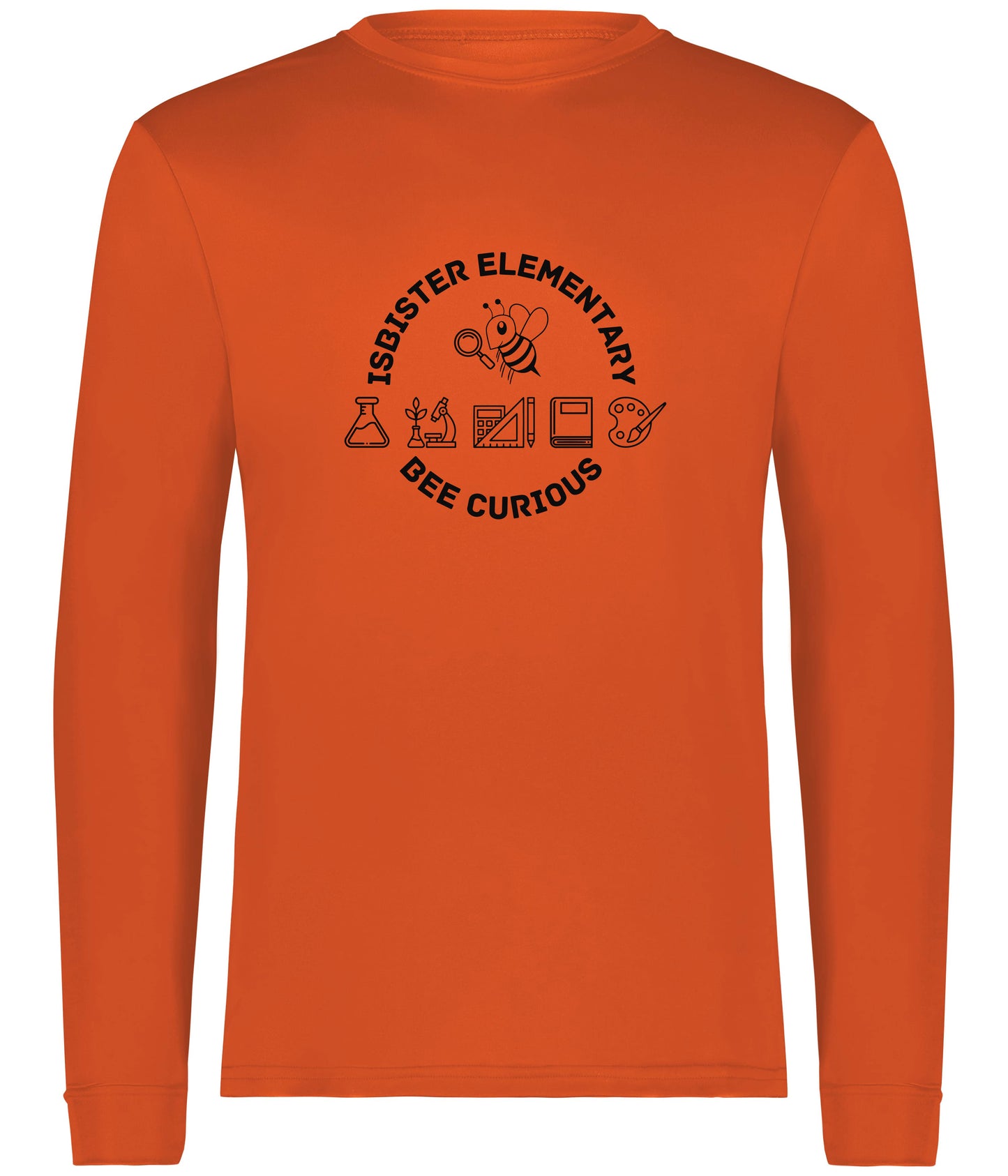 Isbister Bee Curious Adult Wicking Longsleeve Augusta 788