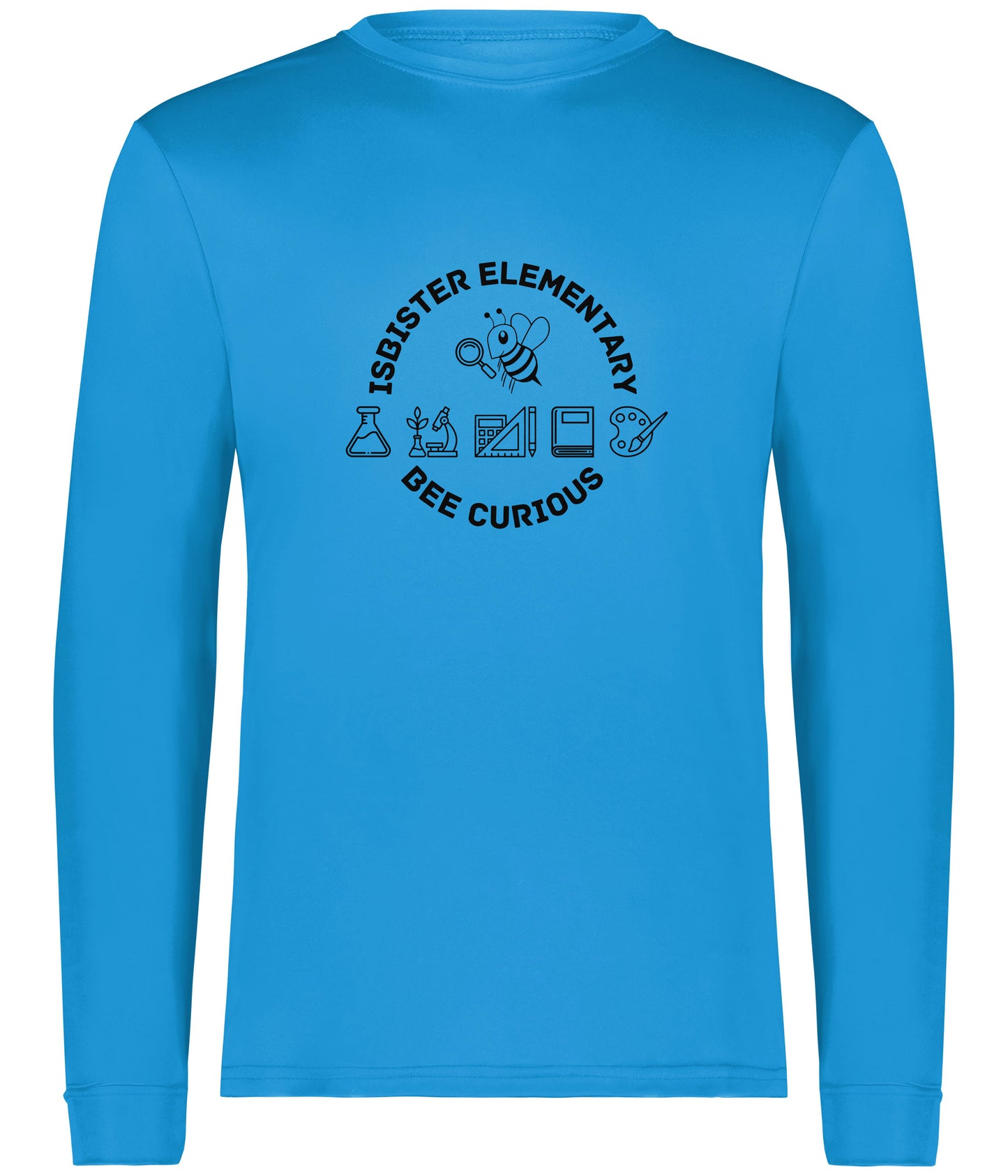 Isbister Bee Curious Adult Wicking Longsleeve Augusta 788