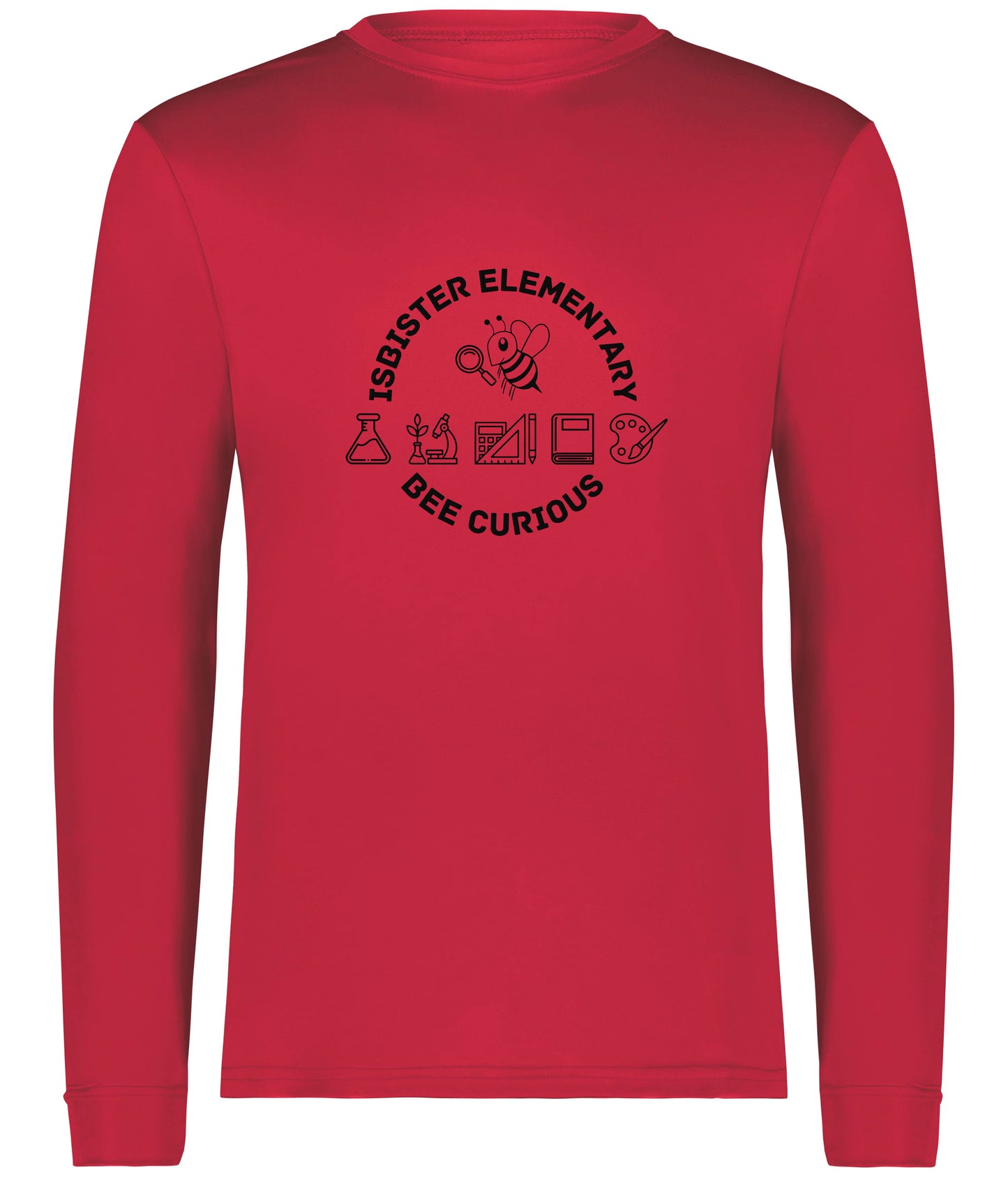 Isbister Bee Curious Adult Wicking Longsleeve Augusta 788