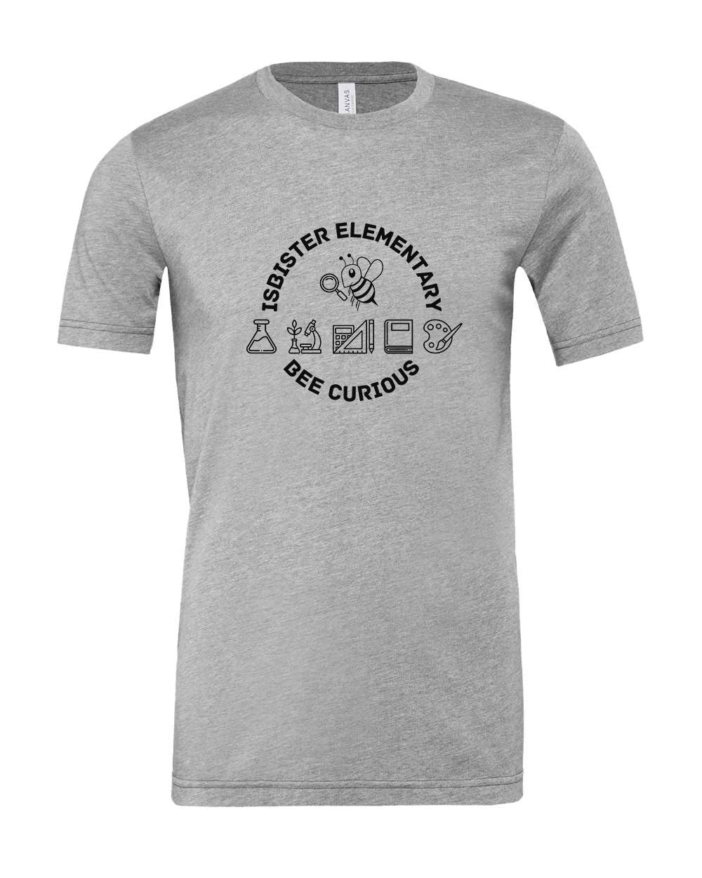 Isbister Bee Curious Adult T-Shirt Bella+Canvas 3001CVC
