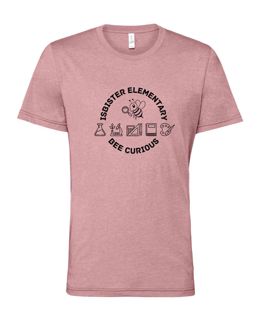 Isbister Bee Curious Adult T-Shirt Bella+Canvas 3001CVC