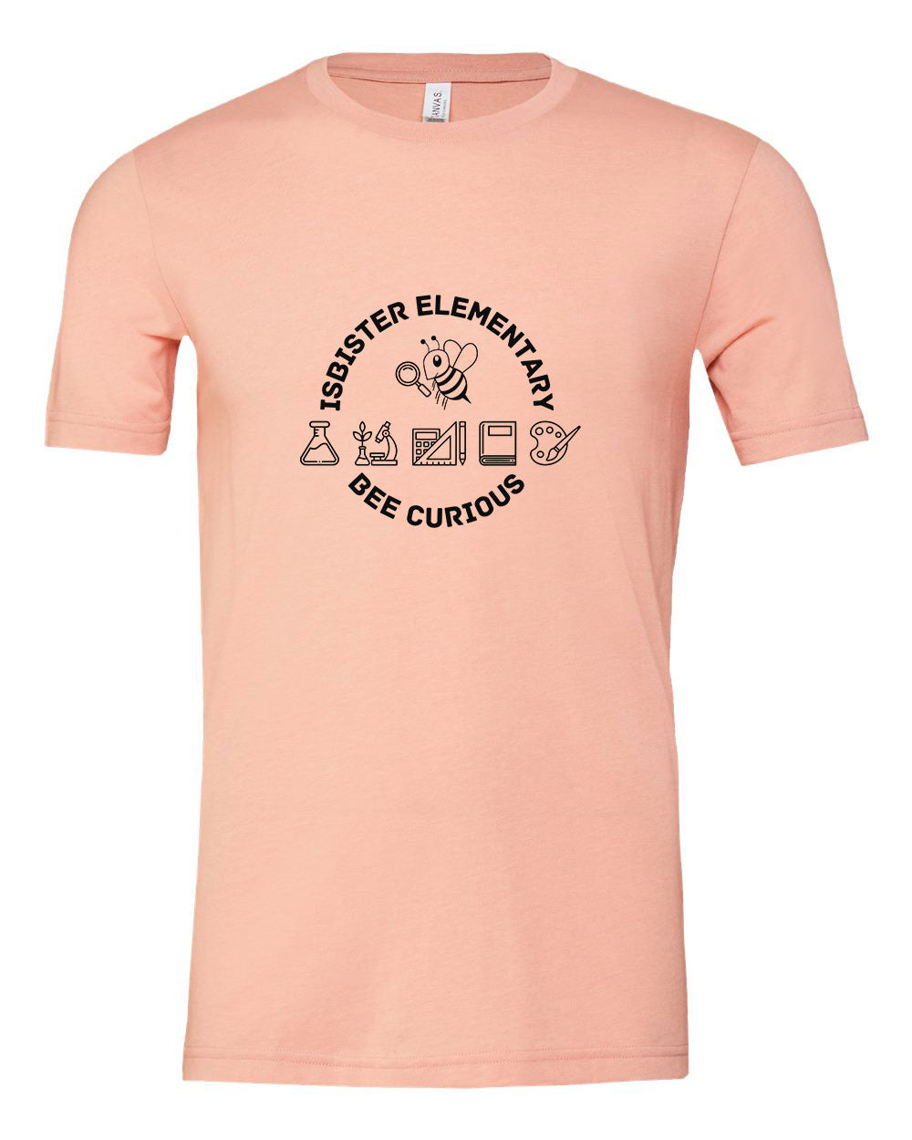 Isbister Bee Curious Adult T-Shirt Bella+Canvas 3001CVC