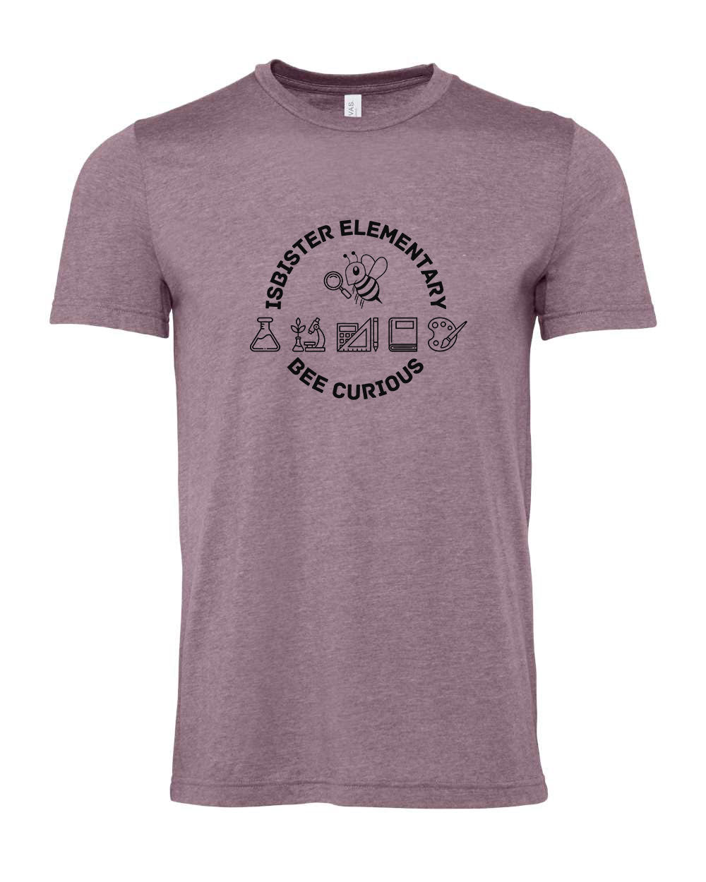 Isbister Bee Curious Adult T-Shirt Bella+Canvas 3001CVC