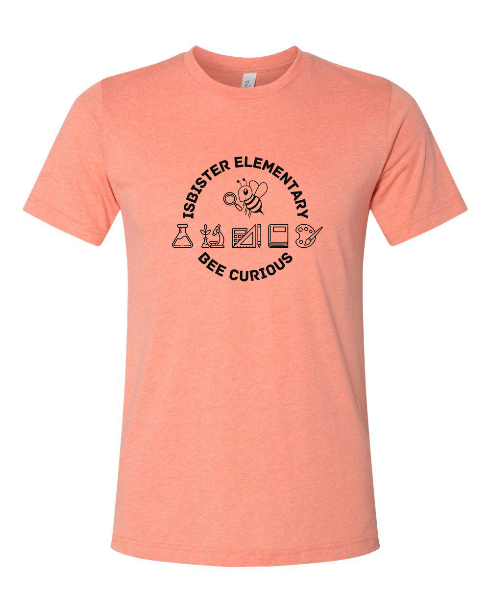 Isbister Bee Curious Adult T-Shirt Bella+Canvas 3001CVC