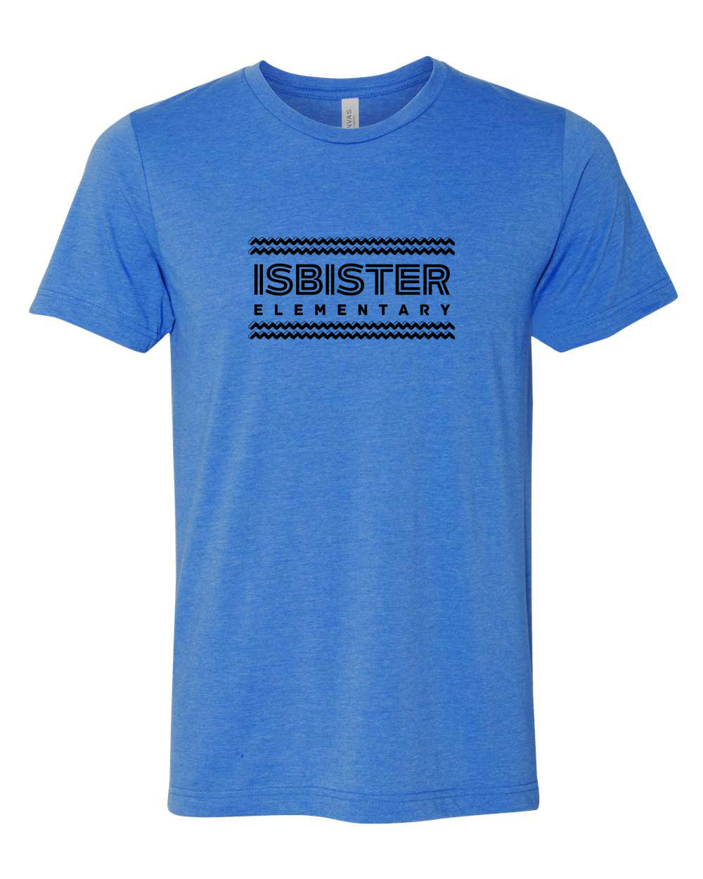 Isbister Retro Adult T-Shirt Bella+Canvas 3001CVC