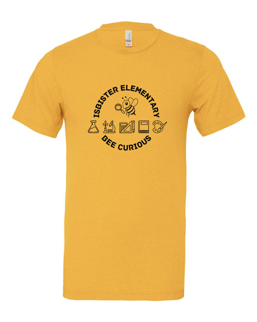 Isbister Bee Curious Adult T-Shirt Bella+Canvas 3001CVC