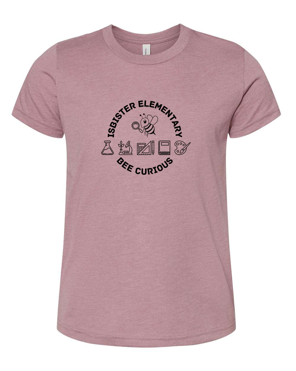 Isbister Bee Curious Youth T-Shirt Bella +Canvas 3001YCVC