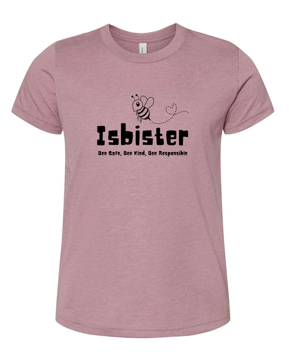 Isbister Motto Youth T-Shirt Bella +Canvas 3001YCVC