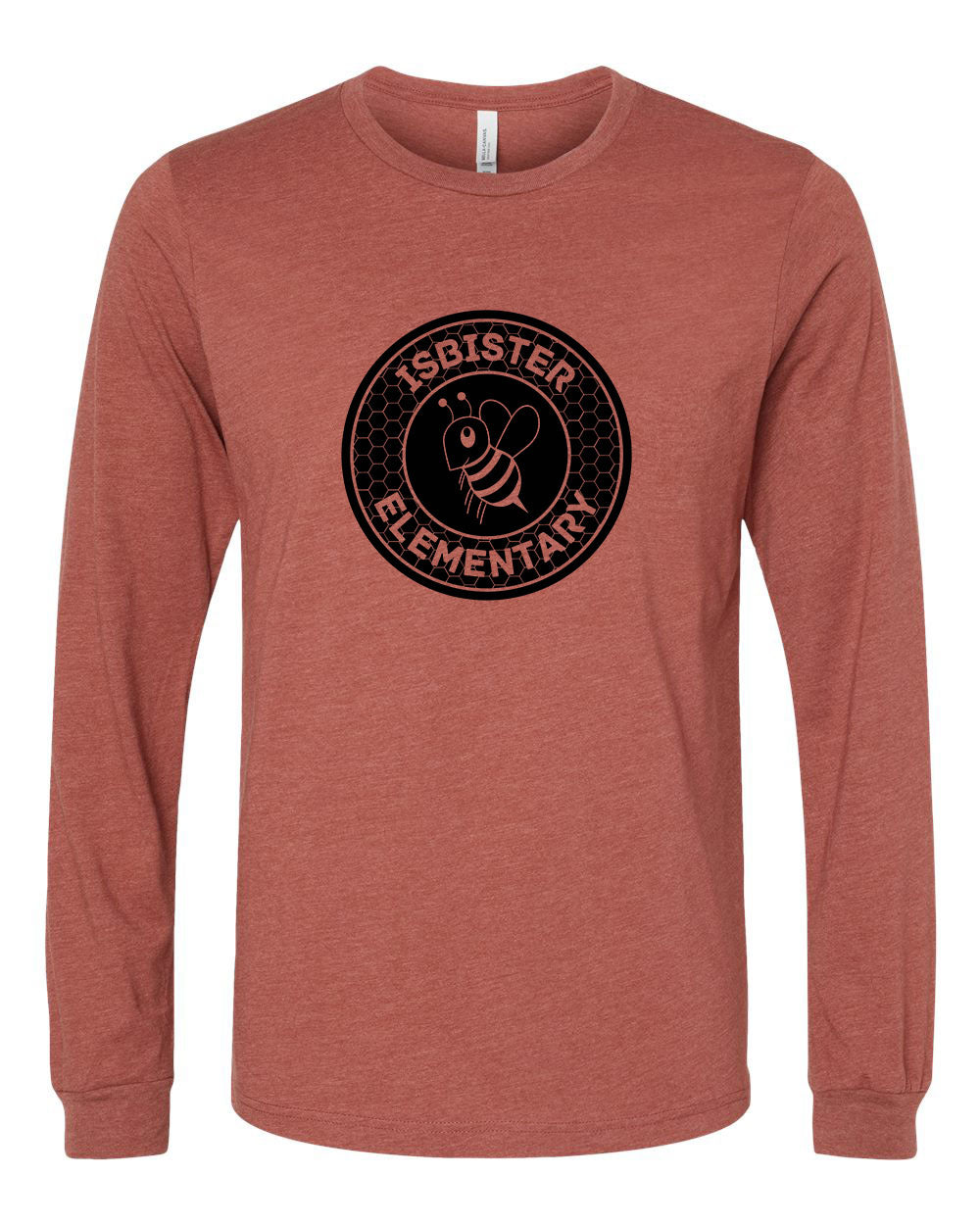 Isbister Emblem Adult Long Sleeve Bella+Canvas 3501CVC