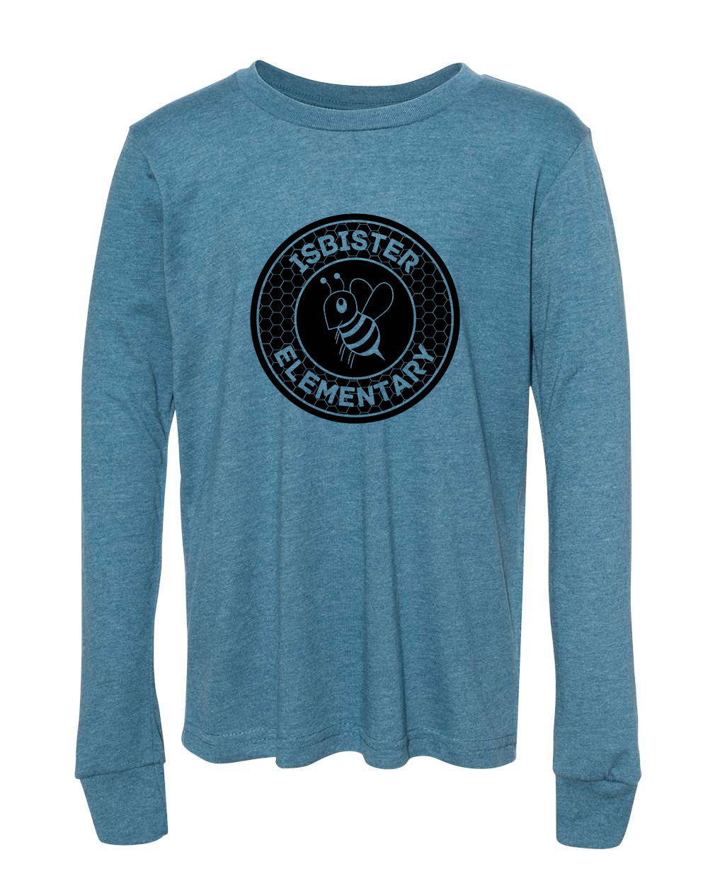 Isbister Emblem Adult Long Sleeve Bella+Canvas 3501CVC