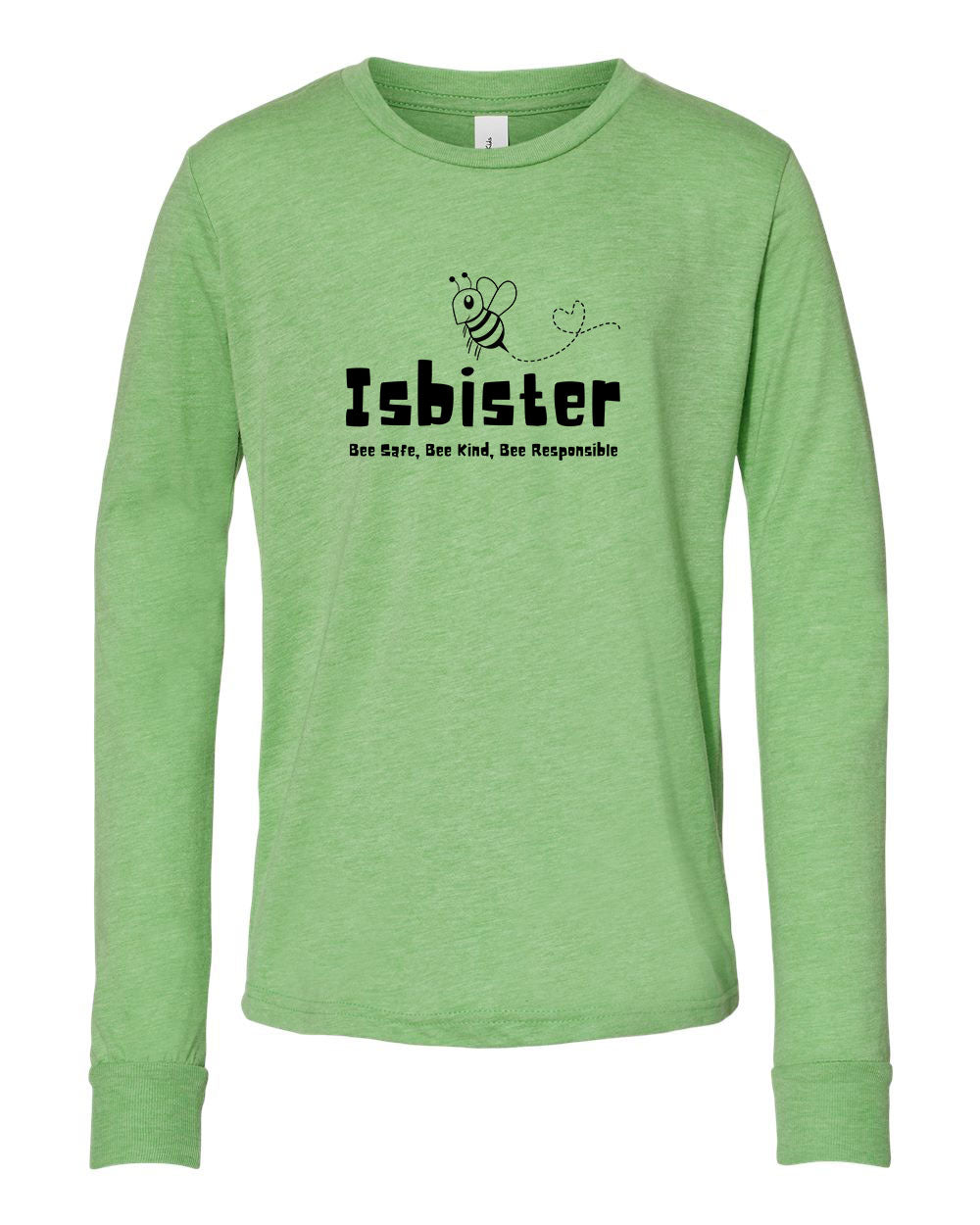 Isbister Motto Youth Long Sleeve Bella+Canvas 3501Y