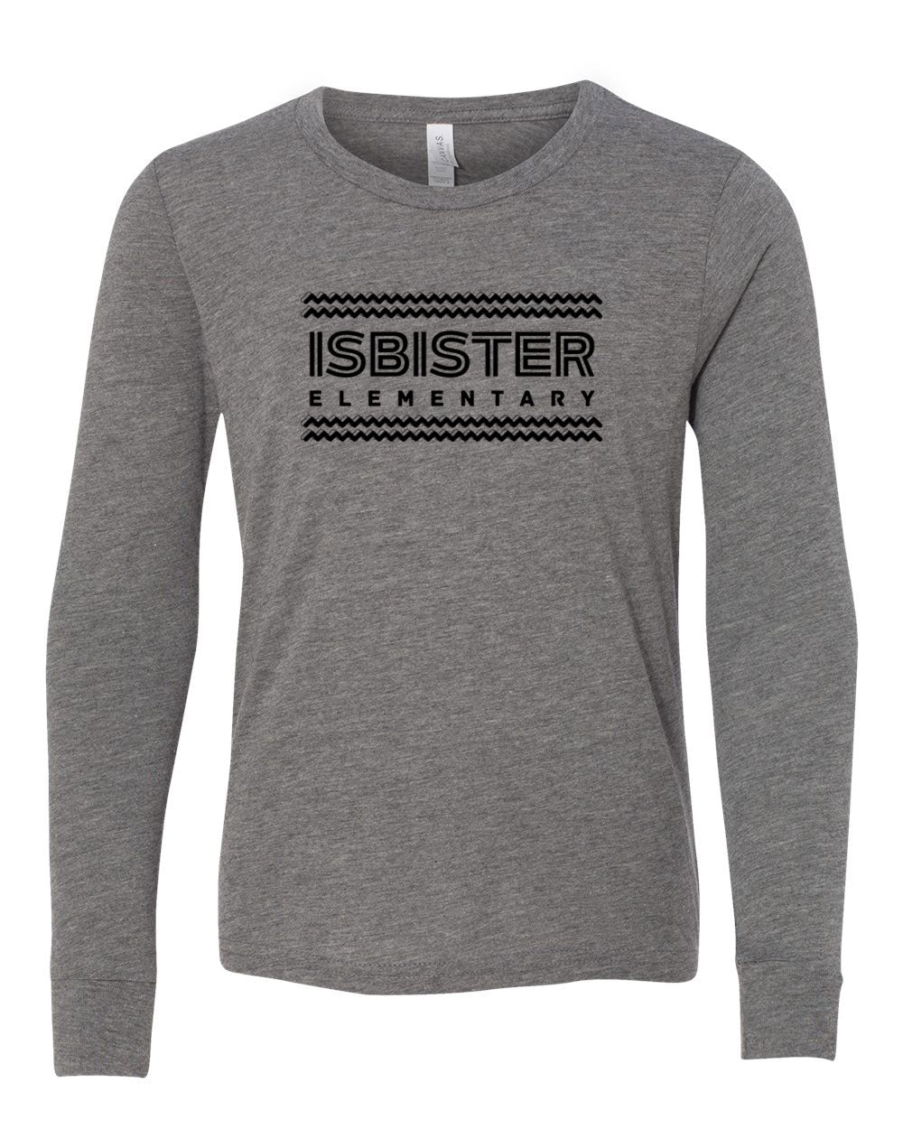Isbister Retro Youth Long Sleeve Bella+Canvas 3501Y