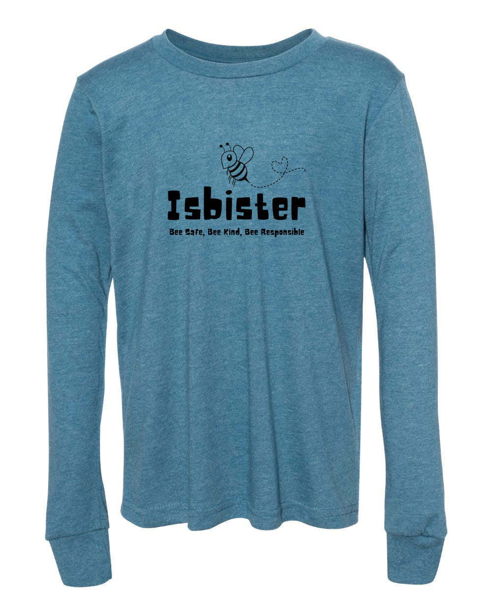 Isbister Motto Youth Long Sleeve Bella+Canvas 3501Y