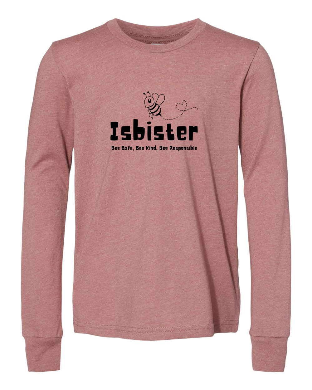 Isbister Motto Youth Long Sleeve Bella+Canvas 3501Y