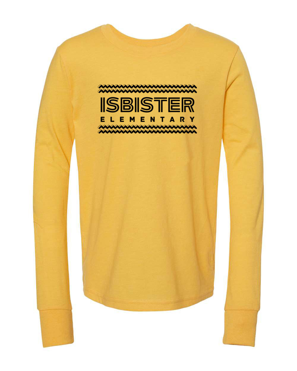 Isbister Retro Youth Long Sleeve Bella+Canvas 3501Y