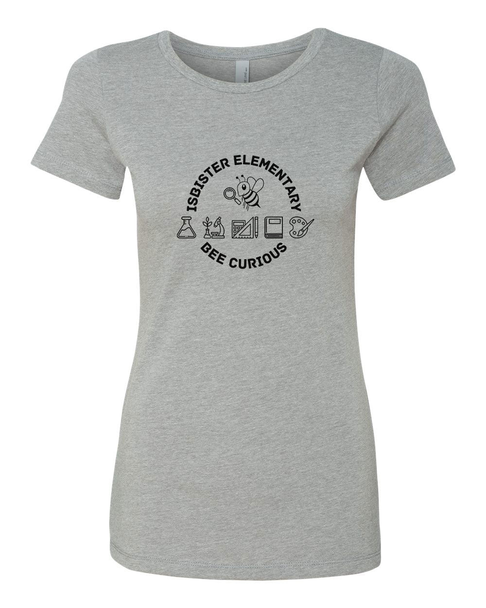 Isbister Bee Curious Adult Women's T-Shirt Next Level 6610
