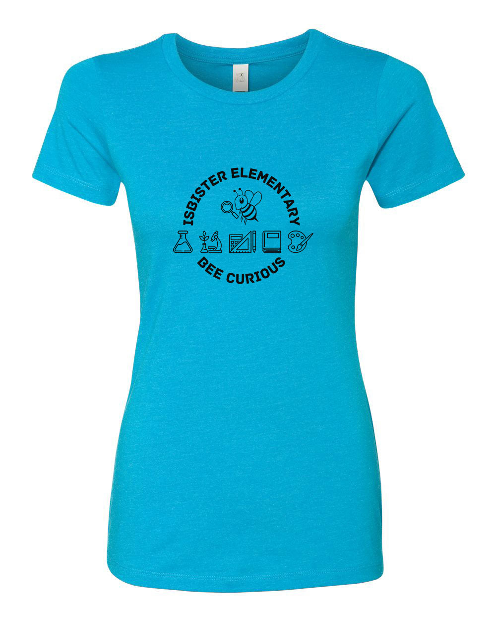 Isbister Bee Curious Adult Women's T-Shirt Next Level 6610