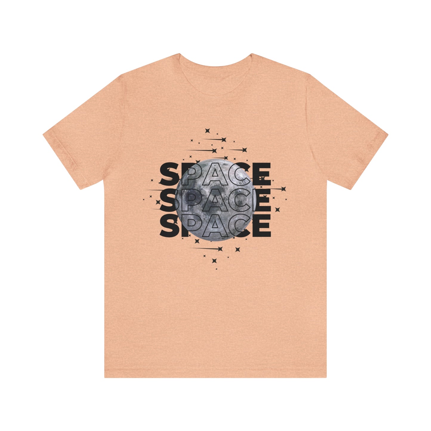 Space Moon Unisex T-shirt