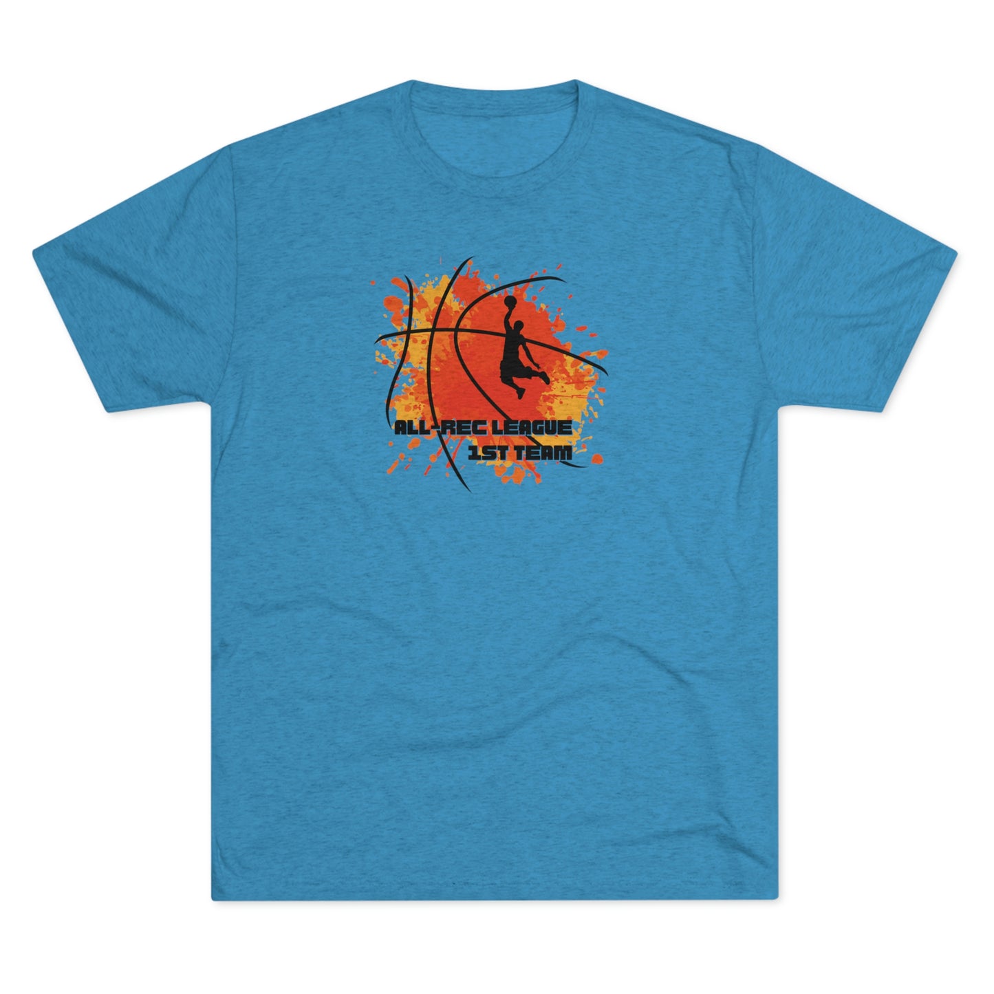 All-Rec League 1st Team Basketball Unisex Tri-blend T-shirt