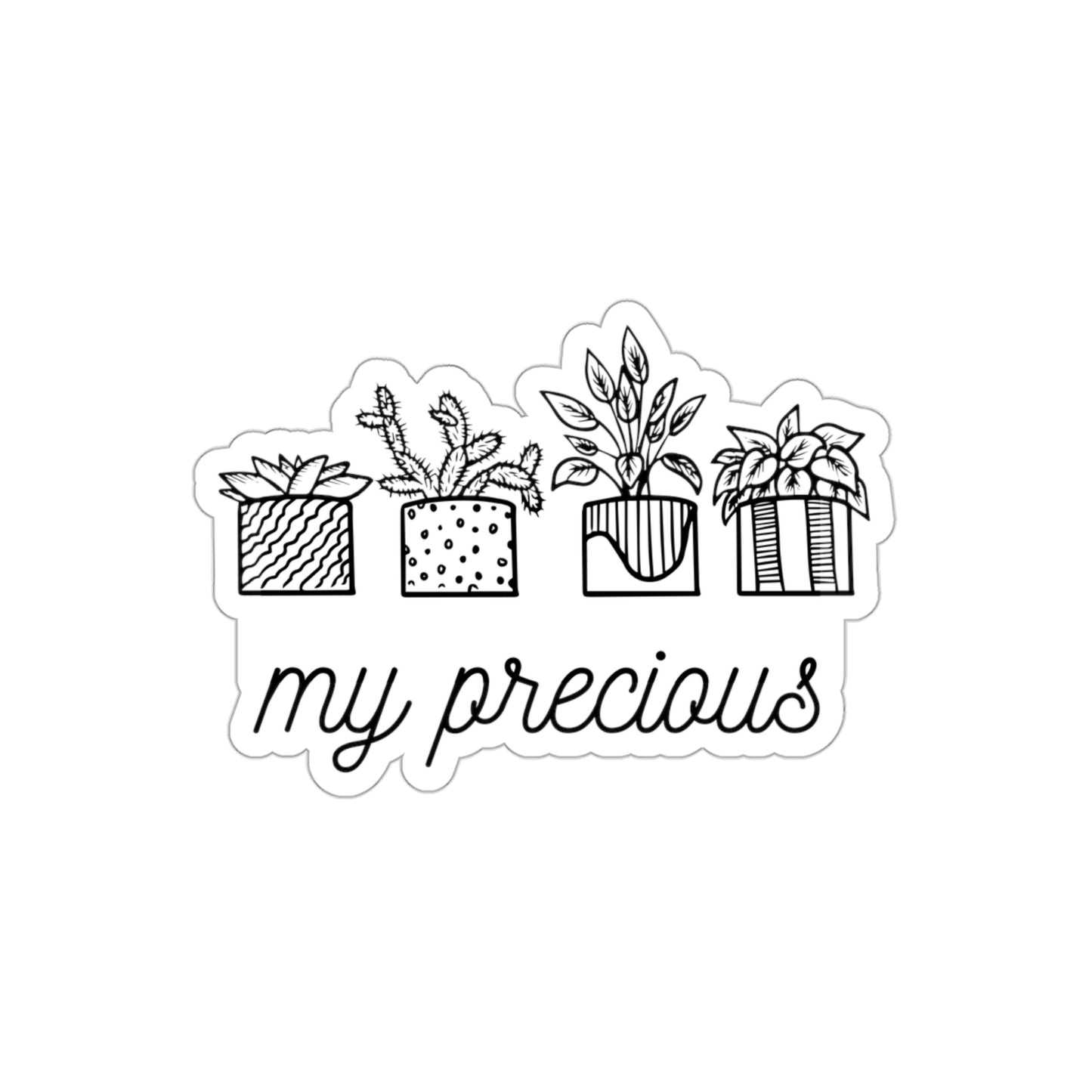 My Precious Plants Die-Cut Stickers