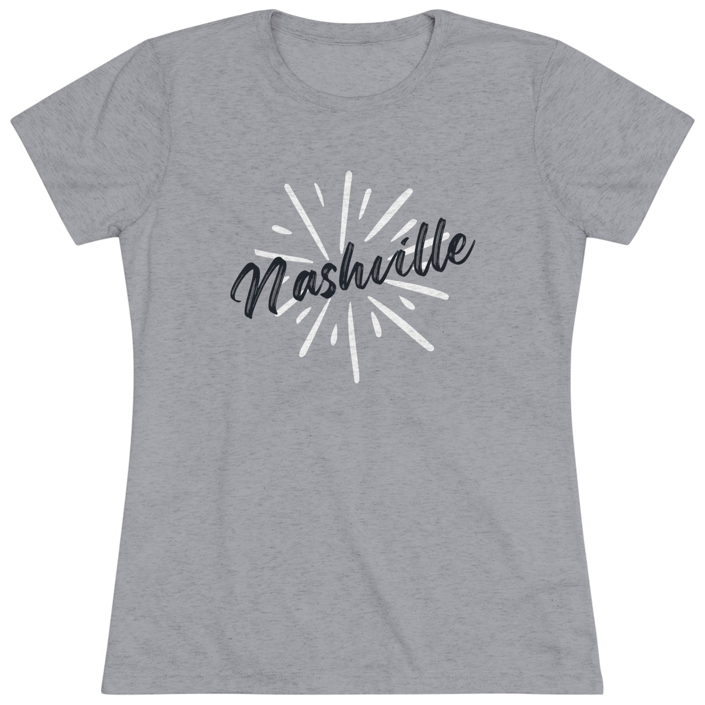 Nashville Fireworks Women's Tri-blend T-shirt