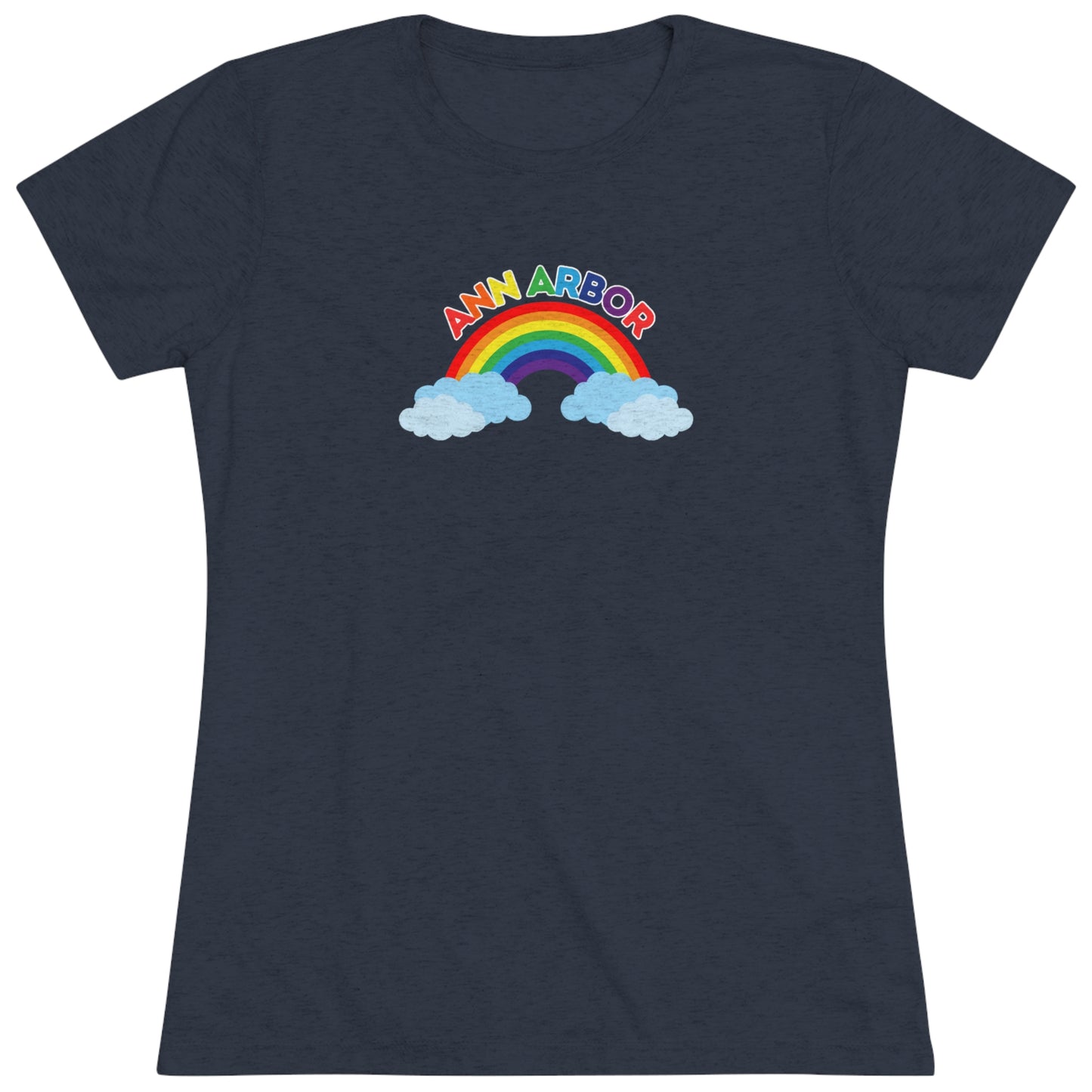 Ann Arbor Rainbow Women's Tri-blend T-shirt