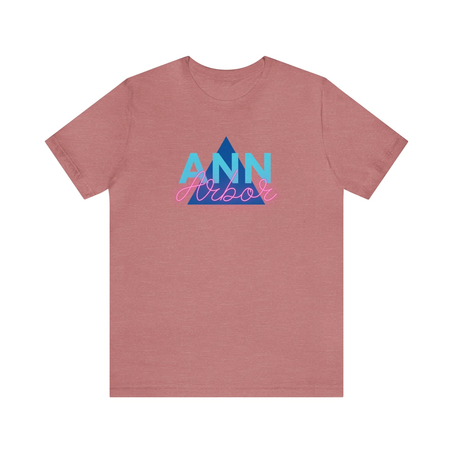 Ann Arbor Retro Triangle Unisex T-shirt