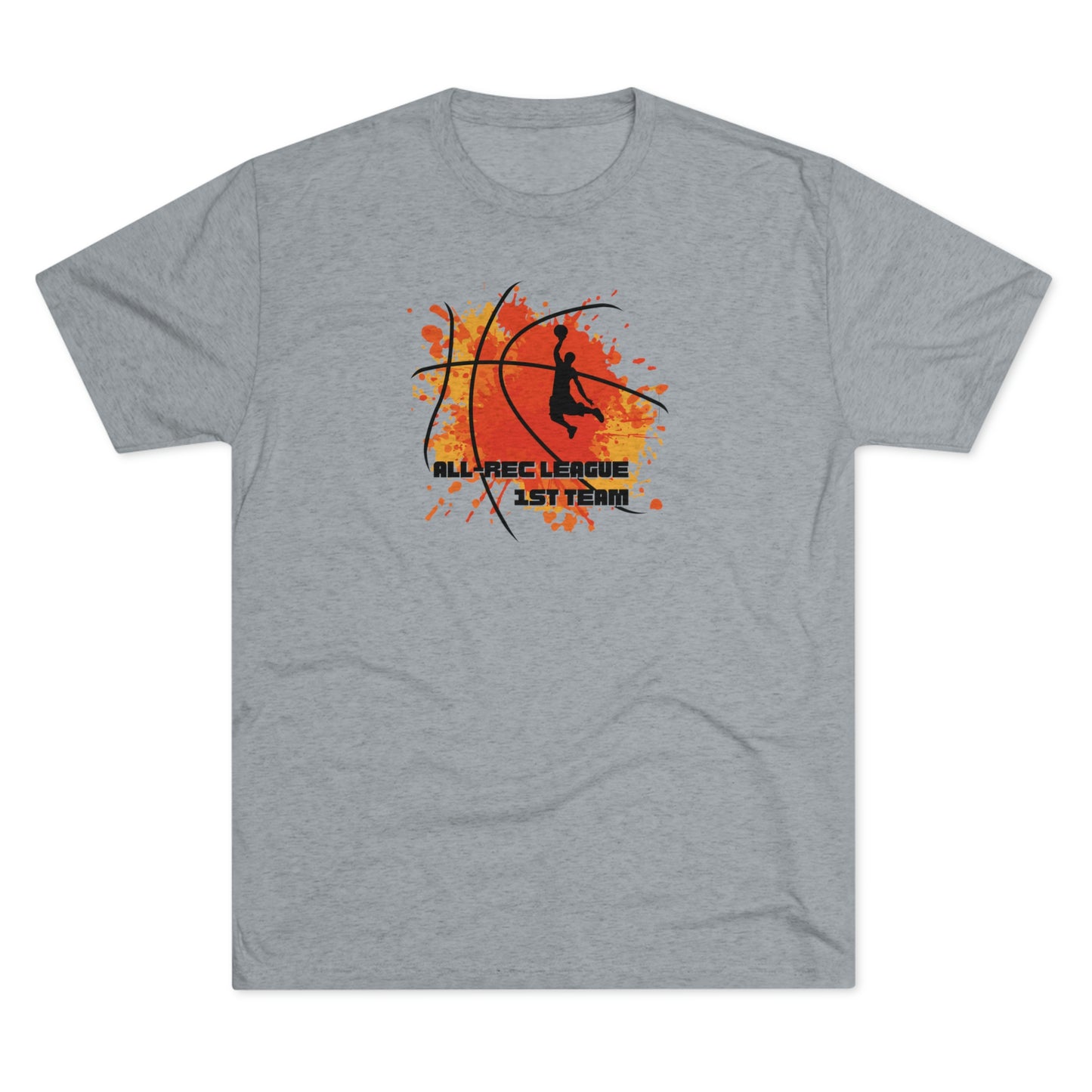 All-Rec League 1st Team Basketball Unisex Tri-blend T-shirt