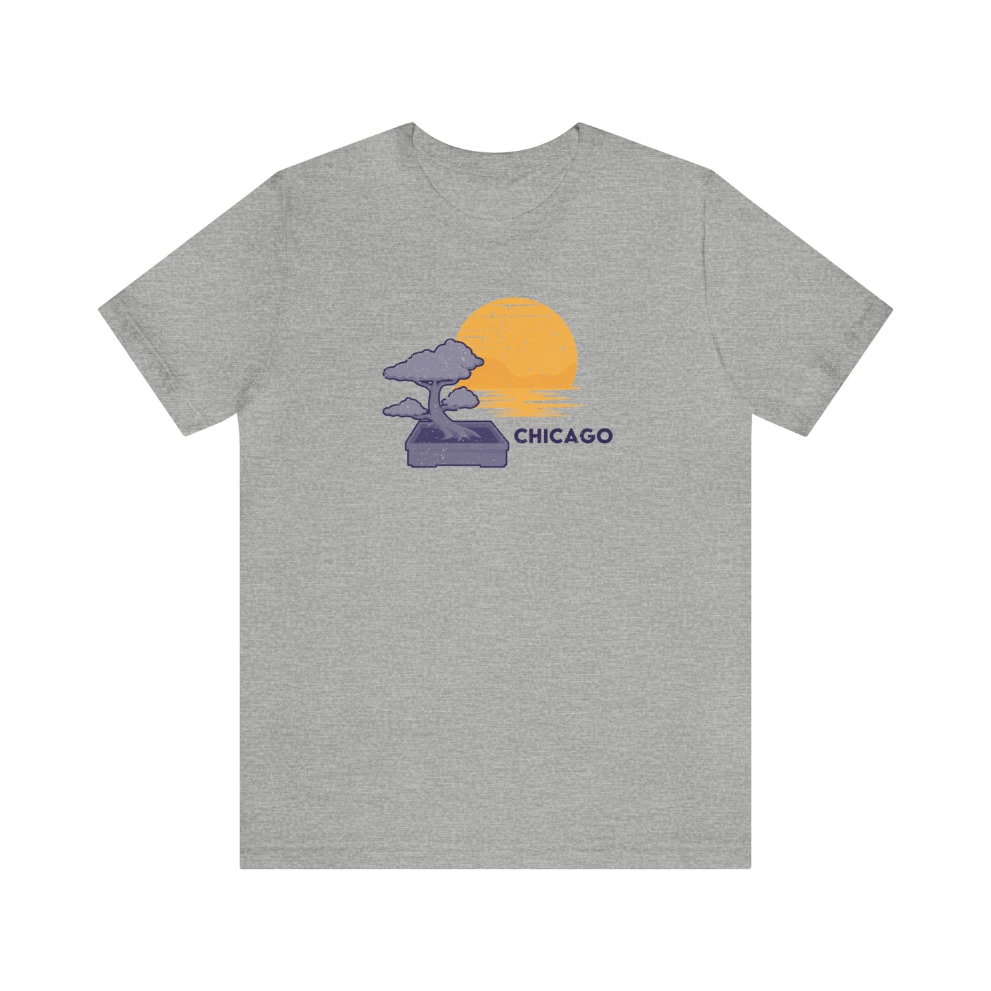 Chicago Bonsai Tree Unisex T-shirt
