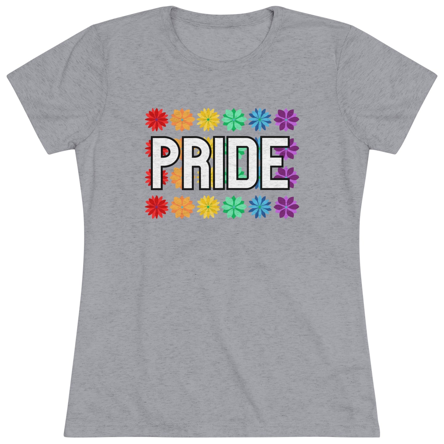 Pride Flower Wall Women's Tri-blend T-shirt