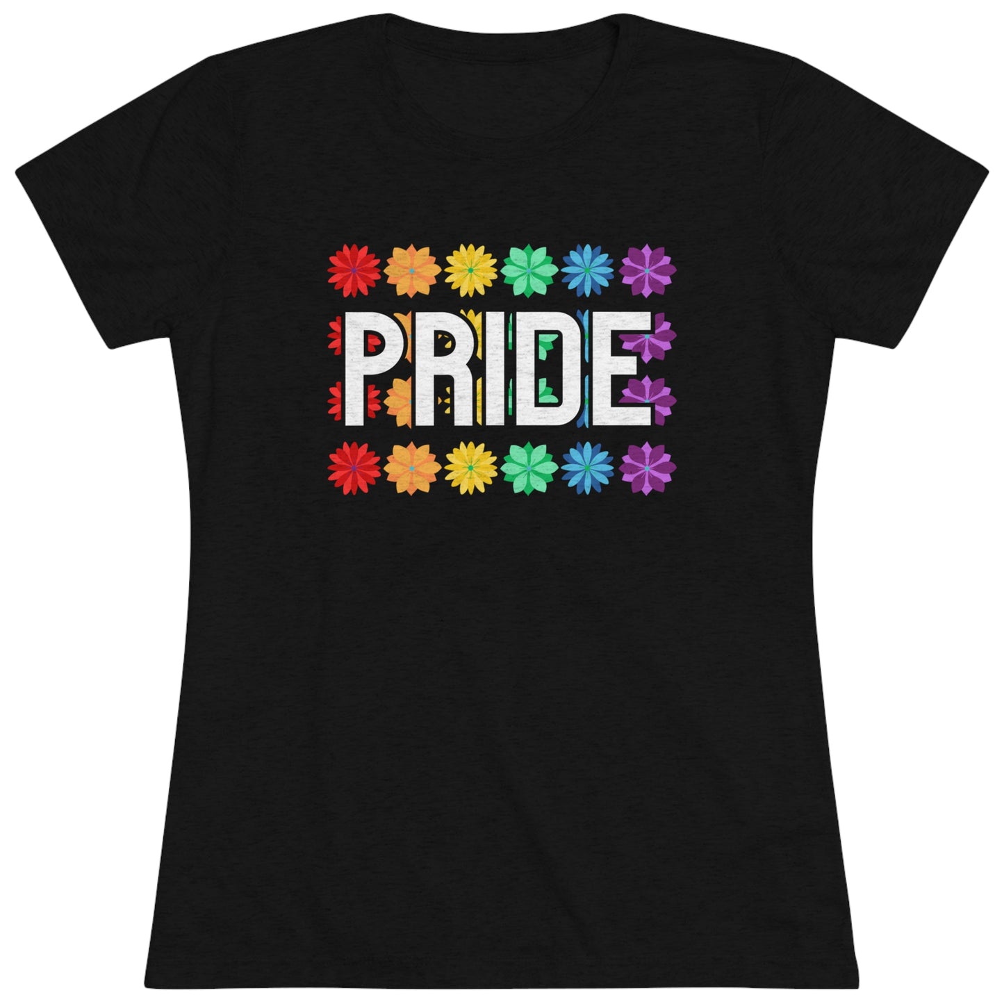 Pride Flower Wall Women's Tri-blend T-shirt