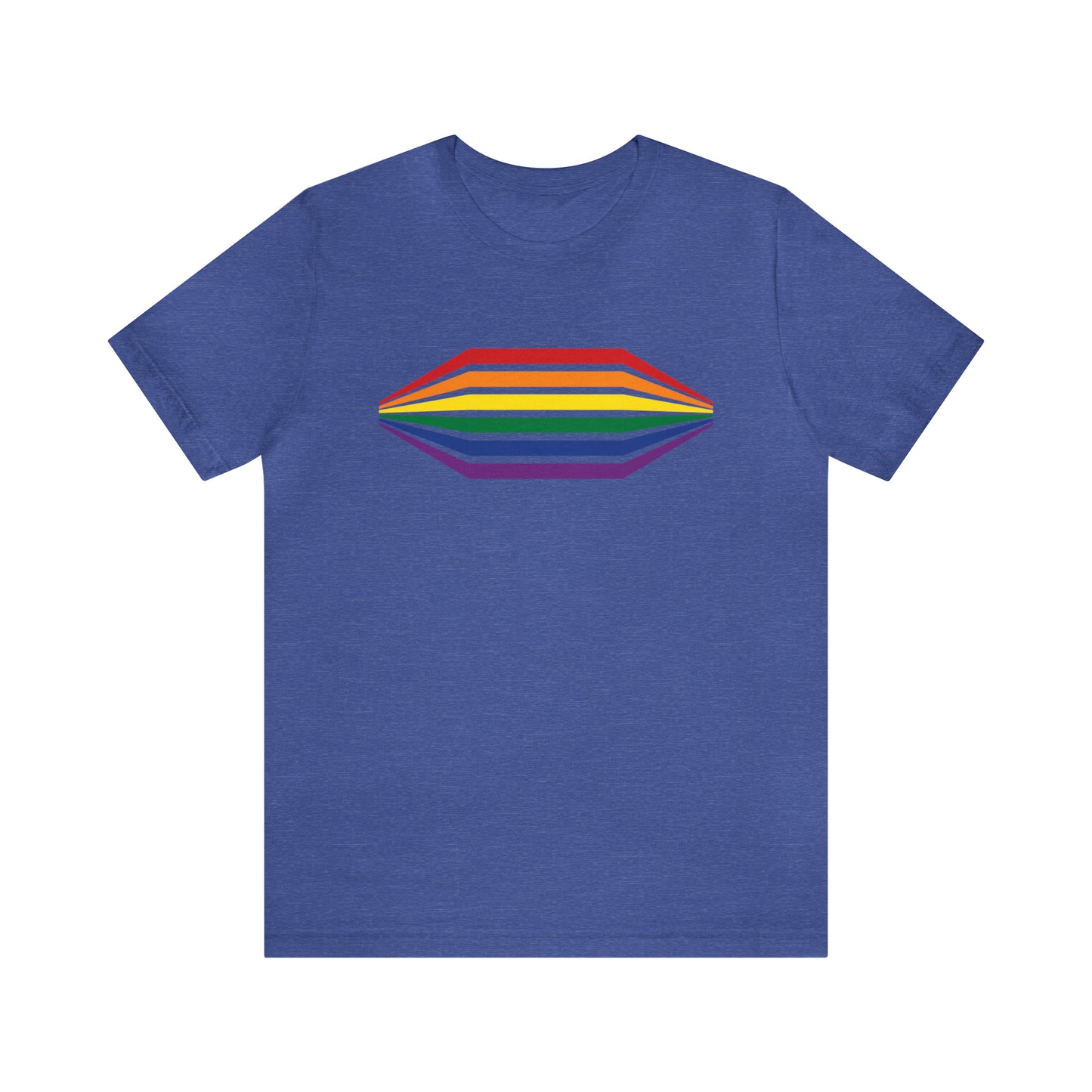 Geometric Rainbow Unisex T-shirt