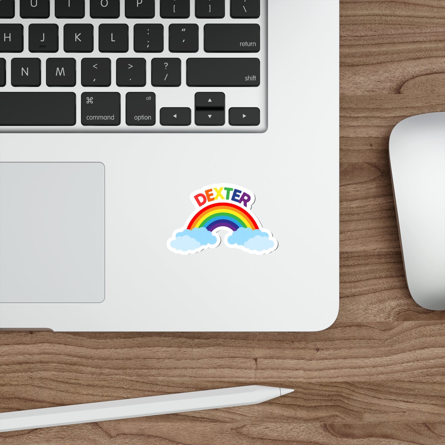 Dexter Rainbow Die-Cut Stickers